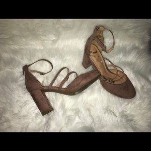 Dark Blush Pink Heels